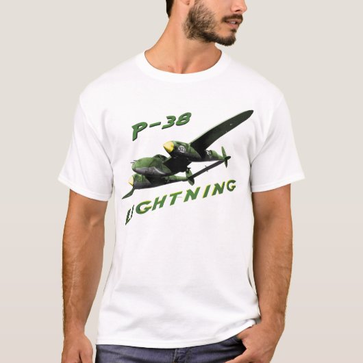 P-38稲妻 Tシャツ (正面)
