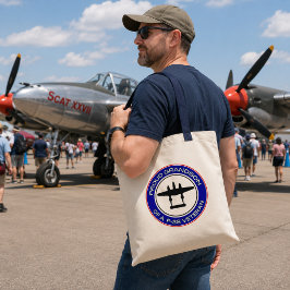 P-38退役軍人の誇り高き孫 トートバッグ