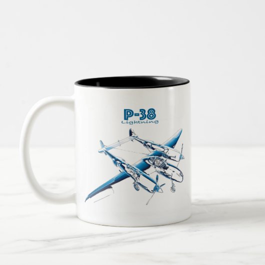 P-38 ツートーンマグカップ (左)