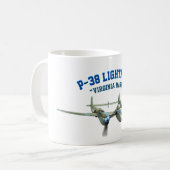 P-38 Lightning マグカップ (正面左)