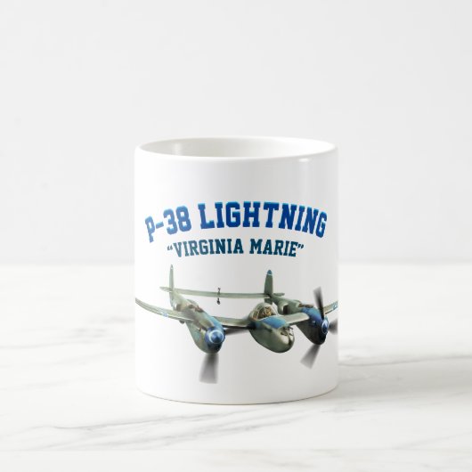 P-38 Lightning マグカップ (中央)