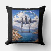 P-38 Lightning in the Mediterranean Theater クッション (正面)