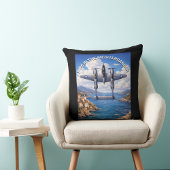 P-38 Lightning in the Mediterranean Theater クッション