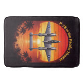 P-38 Lightning in the Pacific バスマット (正面)