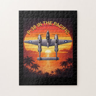 P-38 Lightning in the Pacific Theater ジグソーパズル