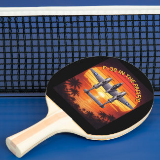 P-38 Lightning in the Pacific Theater 卓球ラケット