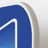 P-38 Lightning Over the Mediterranean ピックルボールラケット (左詳細)