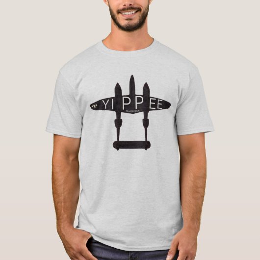 P-38 YIPPEE Tシャツ (正面)