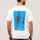 P-38L稲妻 Tシャツ (裏面)