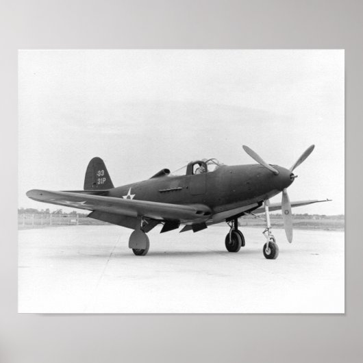 P-39 Airacobra ポスター (正面)