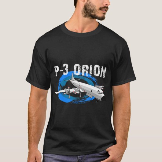 P-3 Orion T-shirt design Tシャツ (正面)