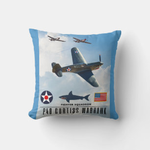 P-40カーティスウォーホーク戦闘隊 クッション