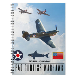P-40カーティスウォーホーク戦闘隊 ノートブック