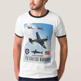 P-40カーティスウォーホーク戦闘隊 Tシャツ