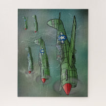 P-40ワルシャワ飛んでいるーは嵐パズル520ピース