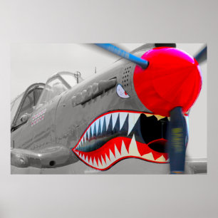 P-40ワルホーク ポスター