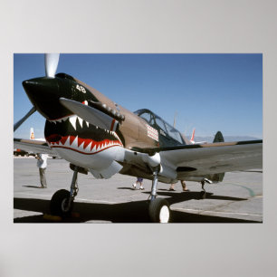 P-40ワルホーク ポスター