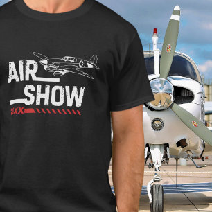 P-40 ビンテージ航空機 エアショー 第二次世界大戦 ミリタリー オーダーメイド Tシャツ