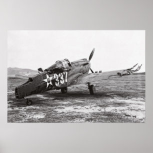 P-40 PLANE - PEARL HARBOR - 1941 ポスター