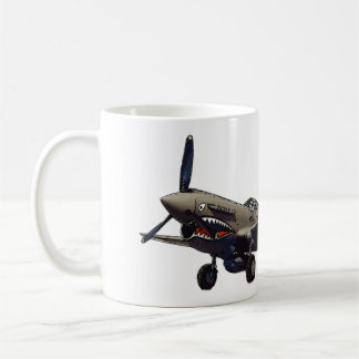 P-40 Warhawk航空機マグカップ&カップ コーヒーマグカップ