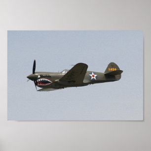 P-40 Warhawk ポスター