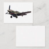 P-40 Warhawk aircraft Cards 名刺 (正面/裏面)