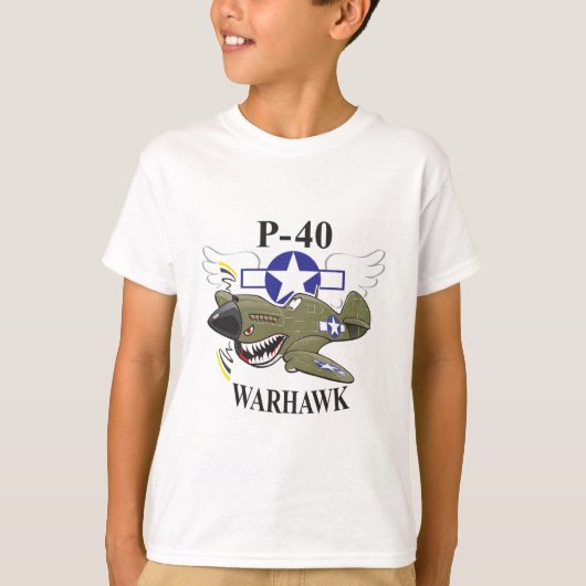 p-40 warhawk tシャツ (正面)