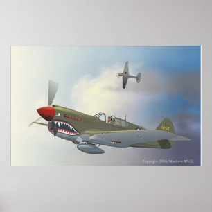 P-40 Warhawks ポスター