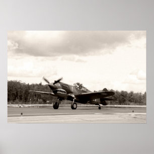 P-40C Tomahawk ポスター