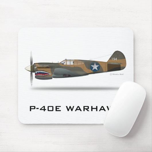 P-40E WARHAWK マウスパッド (マウス)