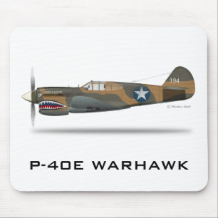 P-40E WARHAWK マウスパッド