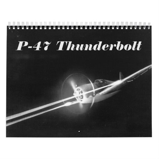 P-47サンダーボルト カレンダー (カバー)