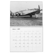 P-47サンダーボルト カレンダー (3月 2027)
