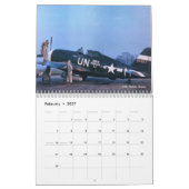 P-47サンダーボルト カレンダー (2月 2027)