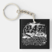 P-47サンダーボルト キーホルダー (正面)