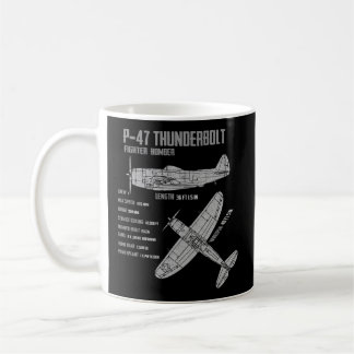 P-47サンダーボルト コーヒーマグカップ