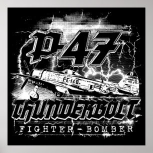 P-47サンダーボルト ポスター