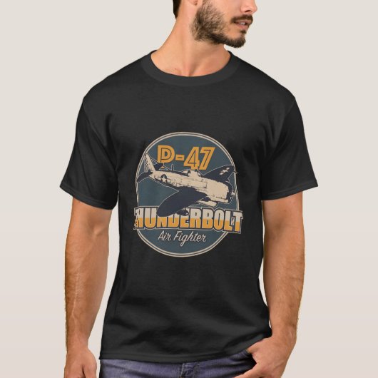 P-47サンダーボルト Tシャツ (正面)