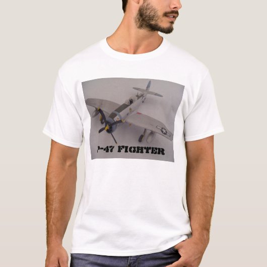 P-47戦闘機 Tシャツ (正面)
