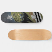 P-47落雷の戦闘機の鼻の芸術のスケートボード スケートボード (横)