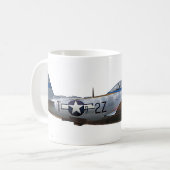 P-47落雷 コーヒーマグカップ (正面左)