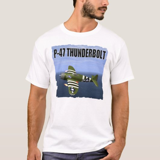 P-47落雷 Tシャツ (正面)