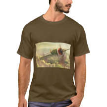 P-47飛行機Tシャツ