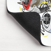 P-47 thunderbolt形成中 マウスパッド (コーナー)