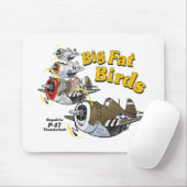 P-47 thunderbolt形成中 マウスパッド (マウス)