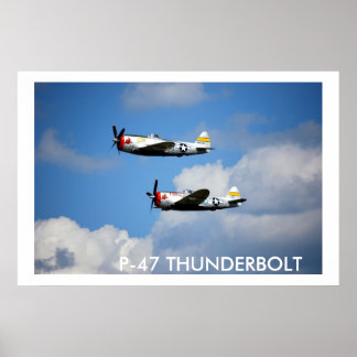 P-47 THUNDERBOLT "ナイスジャグ" ポスター