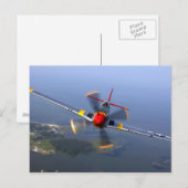 P-51マスタングポストカード ポストカード (正面/裏面)