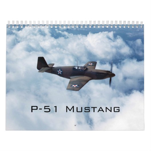 P-51マスタング カレンダー (カバー)