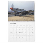 P-51マスタング カレンダー (3月 2027)