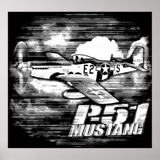 P-51マスタング ポスター (正面)
